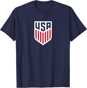 Officially Licensed US Soccer Malik Tillman, Premium #17 T-Shirt - T-Shirt | Navy