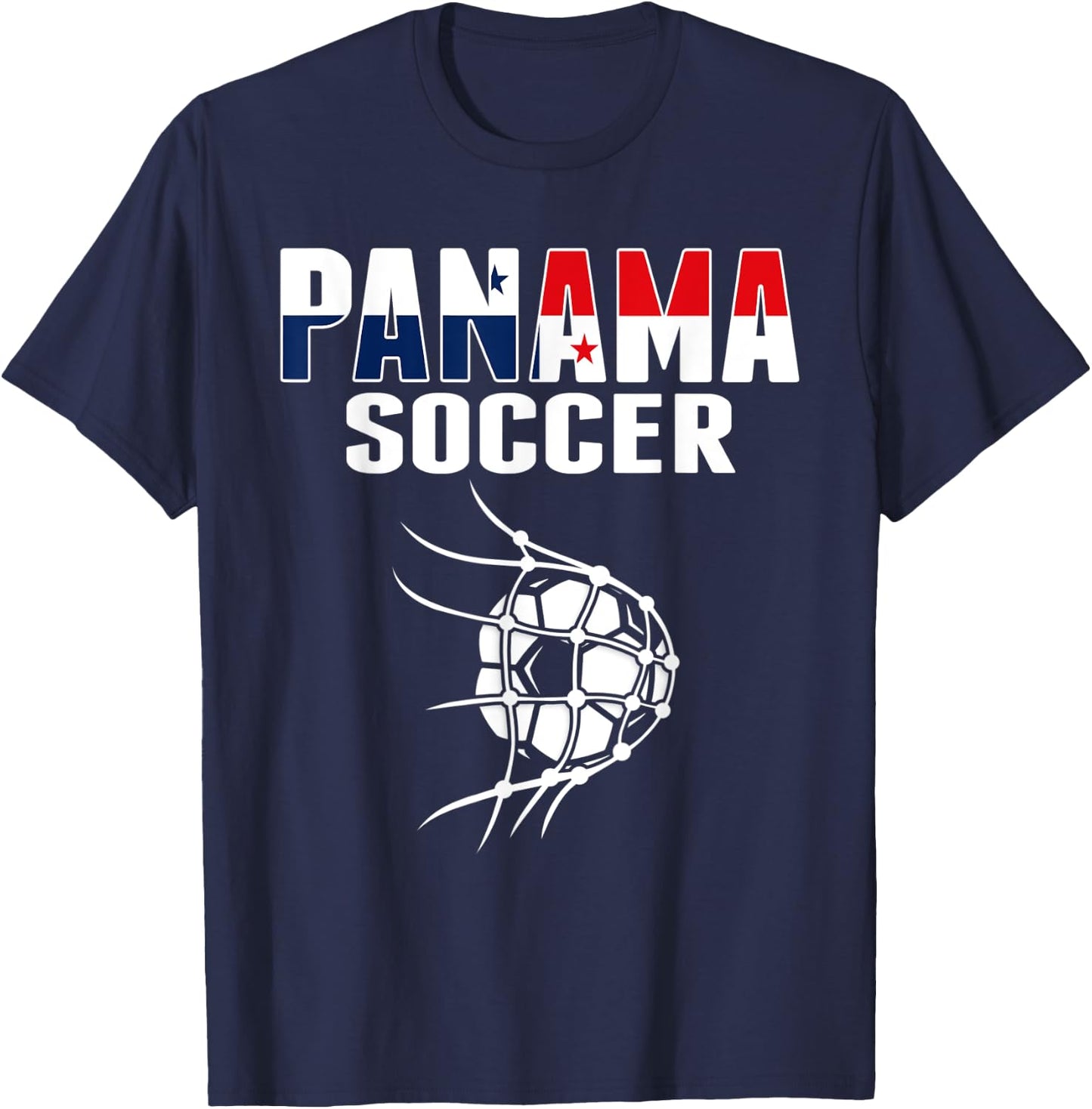 Panama Soccer Fans Jersey - Support Panamanian Football Team T-Shirt - T-Shirt | Navy