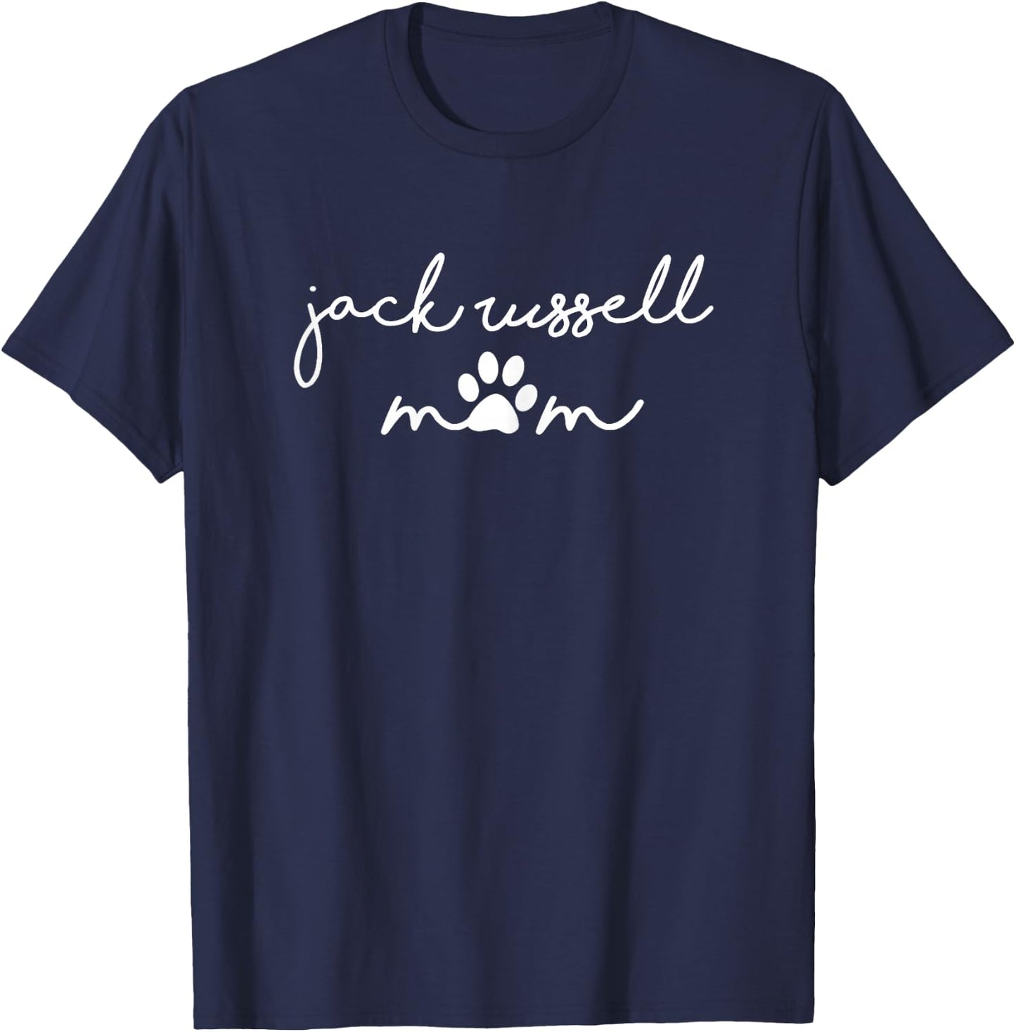 Jack Russell Terrier Dog Mom T-Shirt - T-Shirt | Navy