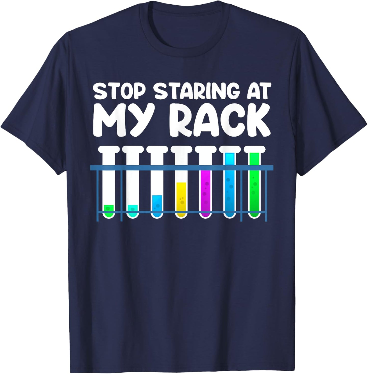 Funny Science Lab Tech Women Men Medical Laboratory Science T-Shirt - T-Shirt | Navy