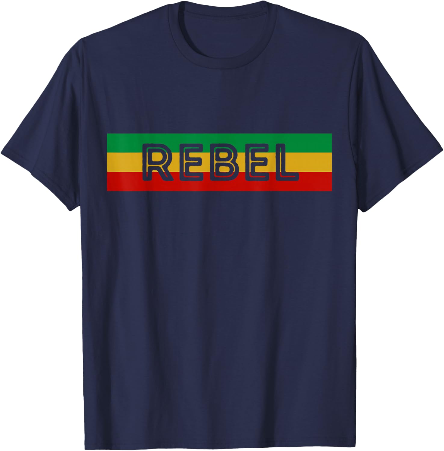Reggae Rebel T-Shirt - T-Shirt | Navy