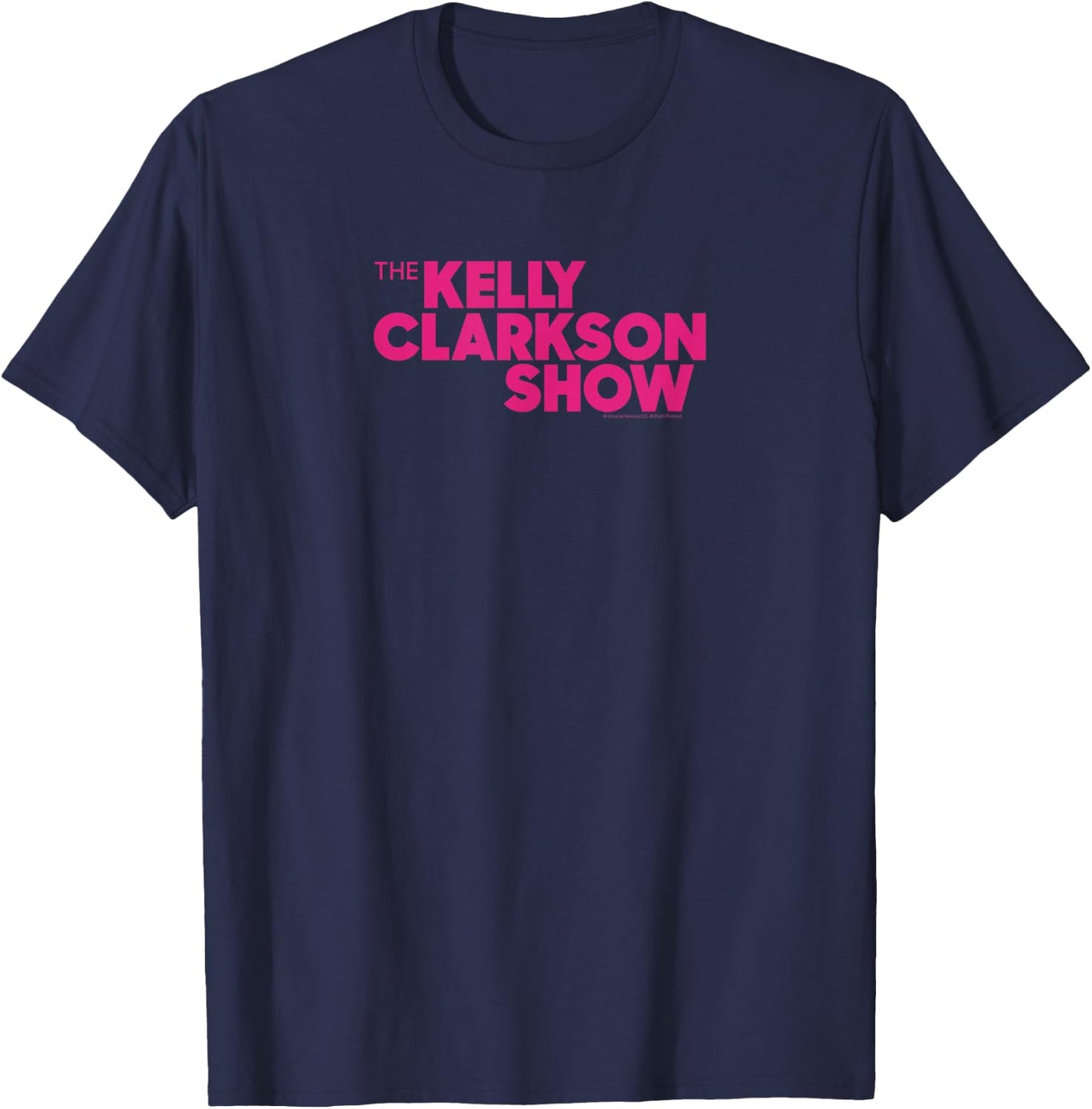 The Kelly Clarkson Show Single Color Logo T-Shirt - T-Shirt | Navy