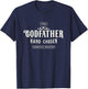 Godfather, Uncle, legend, proposal ideas for godchild T-Shirt - T-Shirt | Navy
