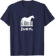 Juan Horse T-Shirt - T-Shirt | Navy