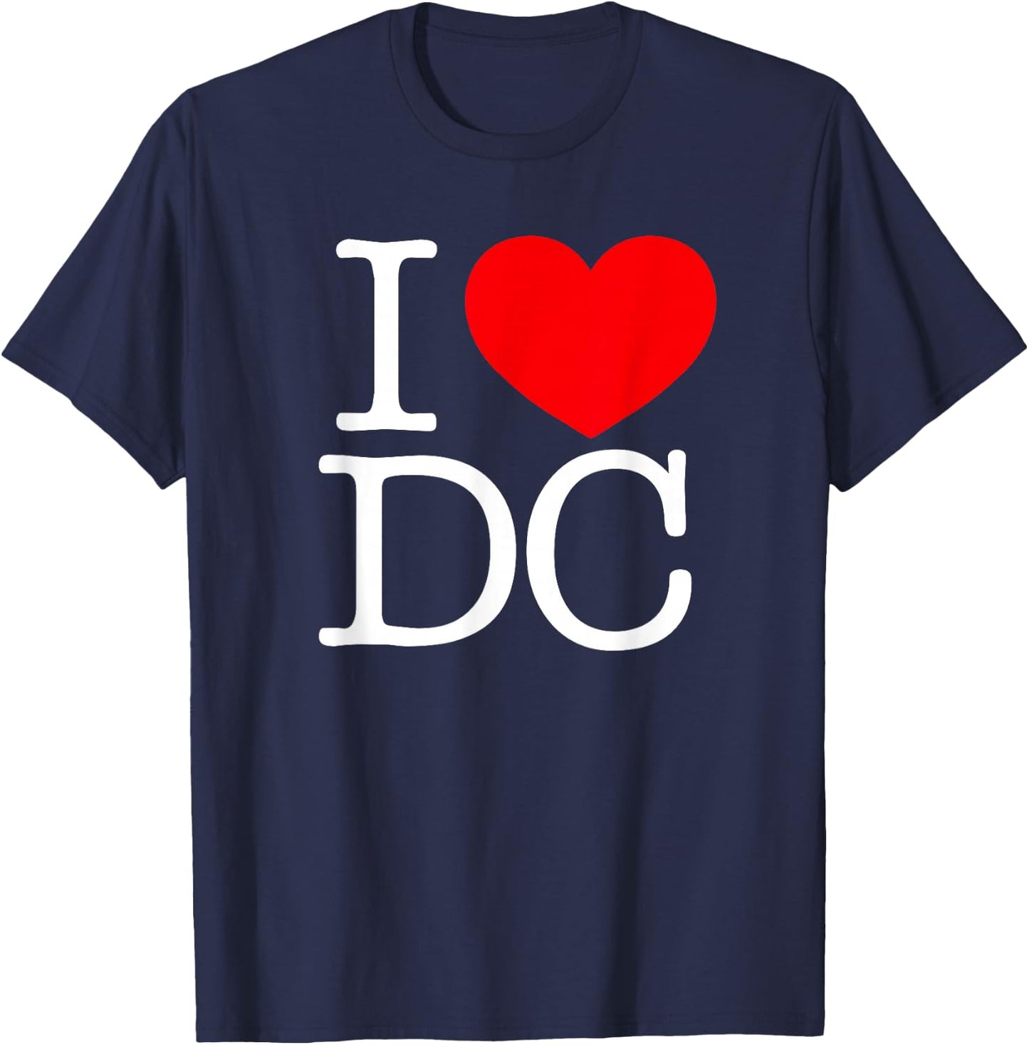 I Love (Heart) DC T-Shirt - T-Shirt | Navy