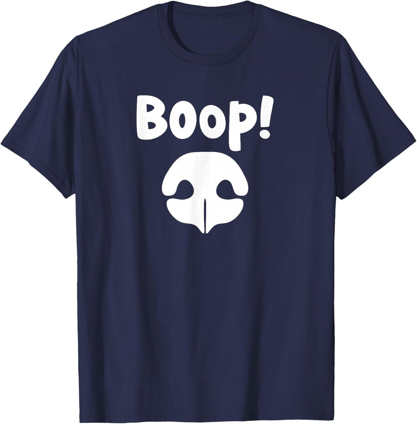 Boop Dog Nose T-Shirt - T-Shirt | Navy