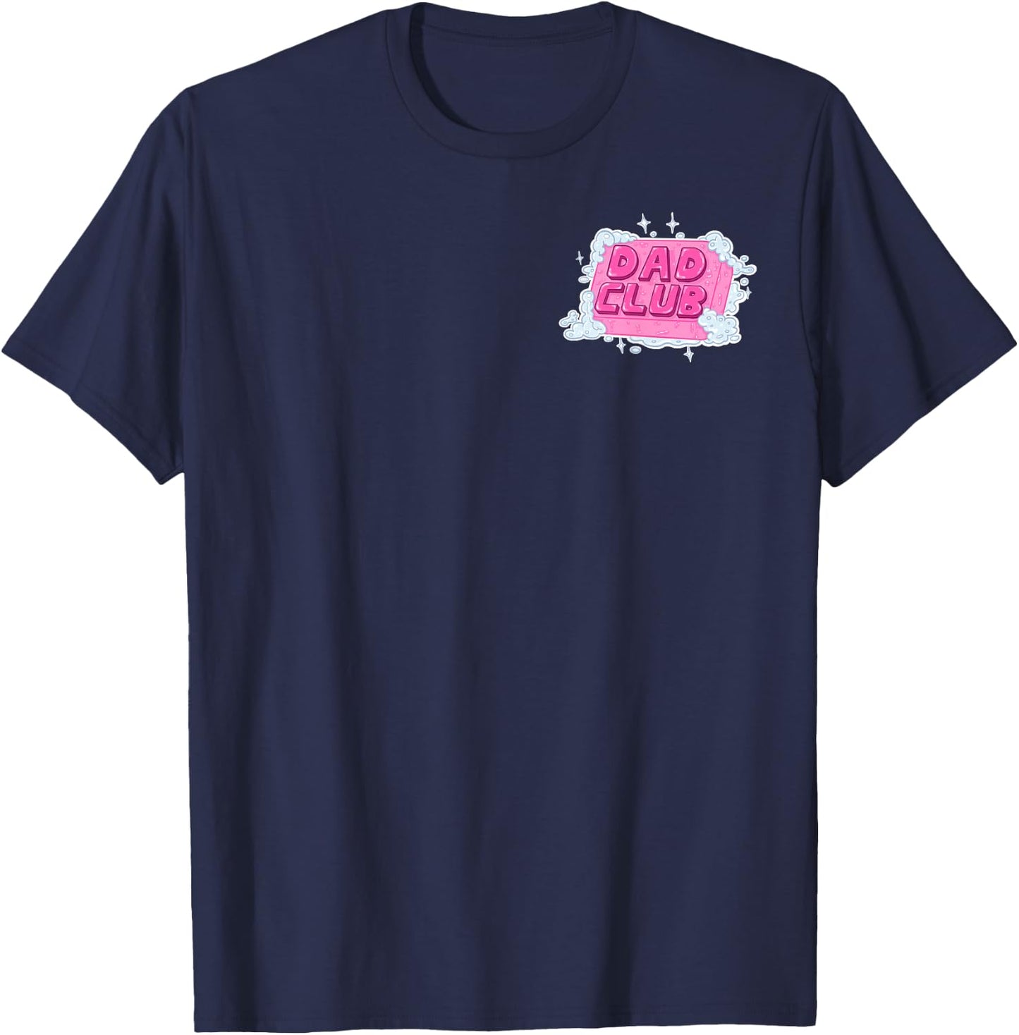 New Dad Est 2026 Cool Dad's Club Loading First Time Father T-Shirt - T-Shirt | Navy