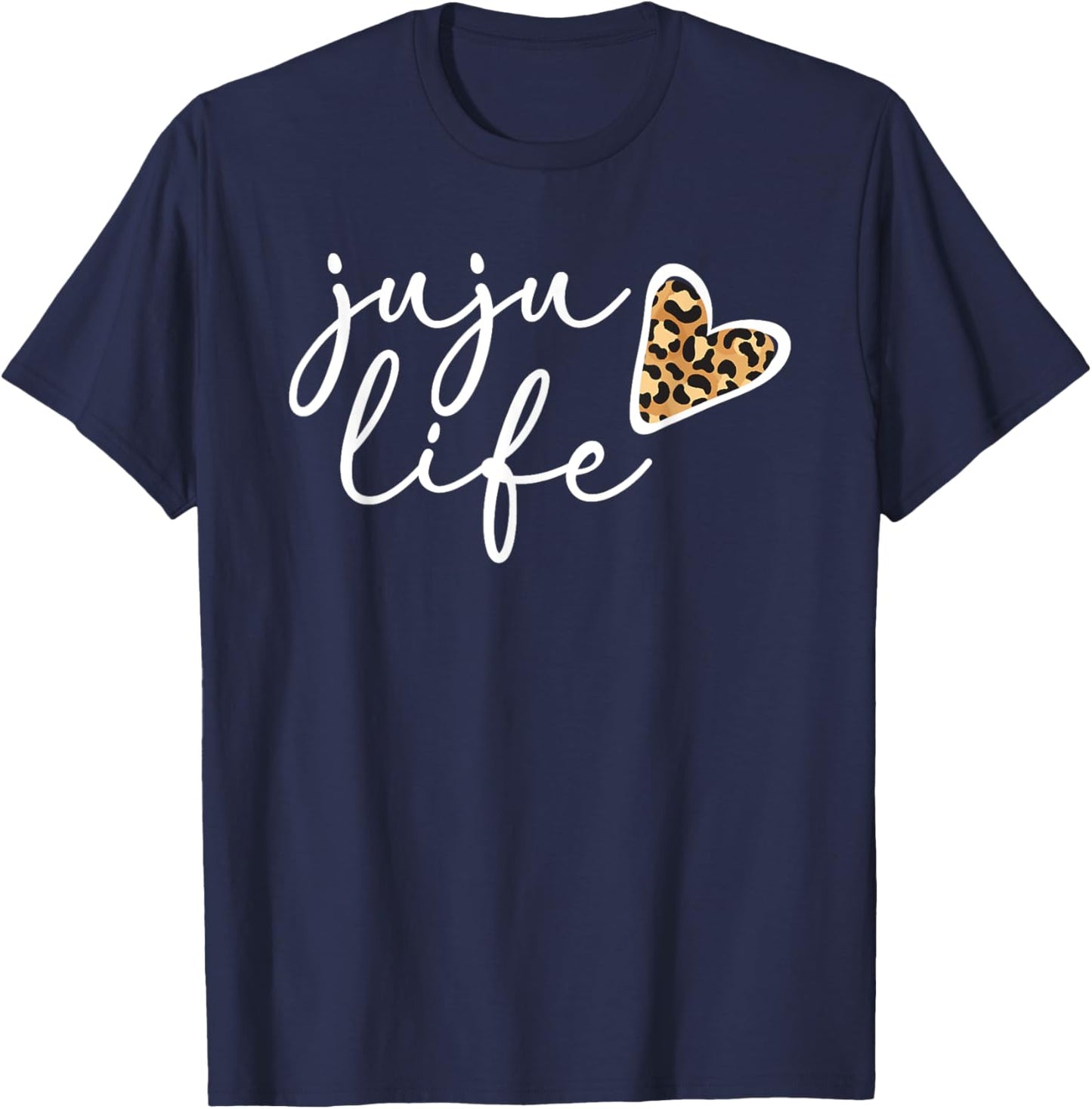 Juju Life Juju Grandma Heart Juju Grandmother T-Shirt - T-Shirt | Navy