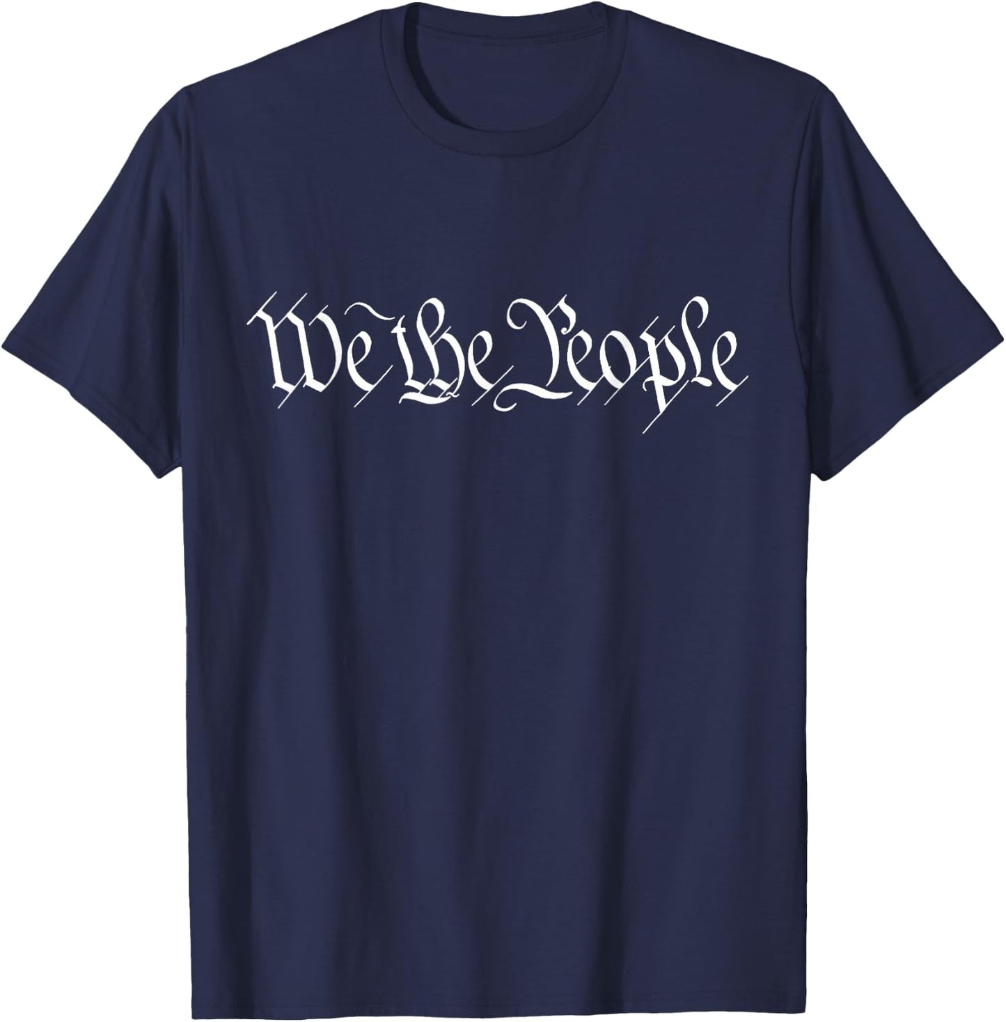 Simple Second Amendment We The People T-Shirt - T-Shirt | Navy