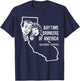 California Daytime Drinkers Shirt Beer Wine Fun Gift Sarcasm T-Shirt - T-Shirt | Navy