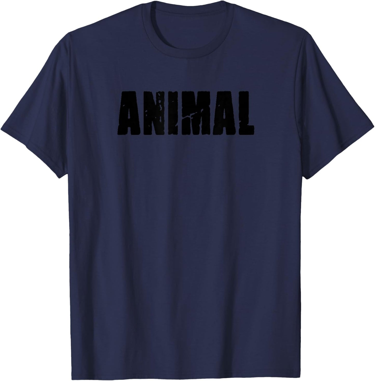 Animal Gym Rabbit für Workout, Bodybuilding, Fitness, F025 T-Shirt - T-Shirt | Navy