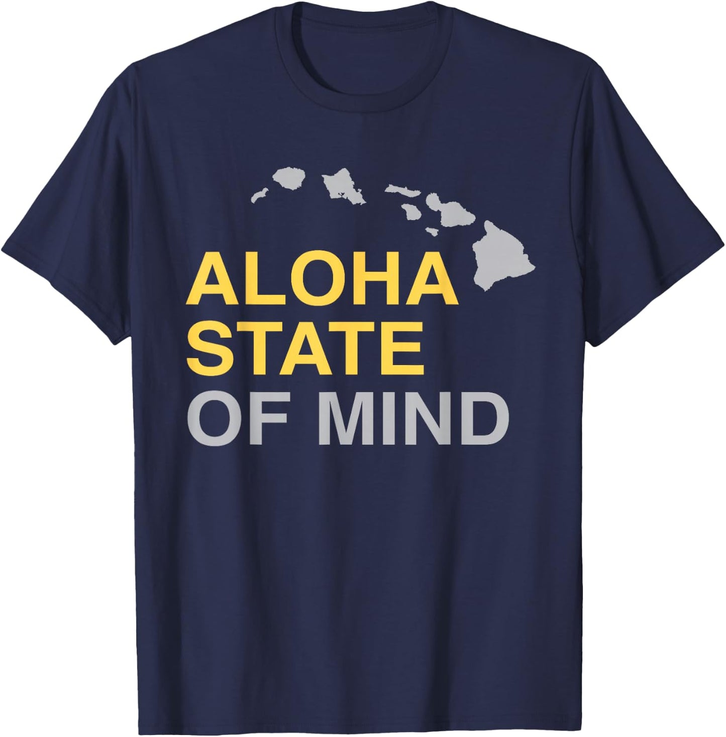 Aloha State of Mind - Hawaii T-Shirt - T-Shirt | Navy