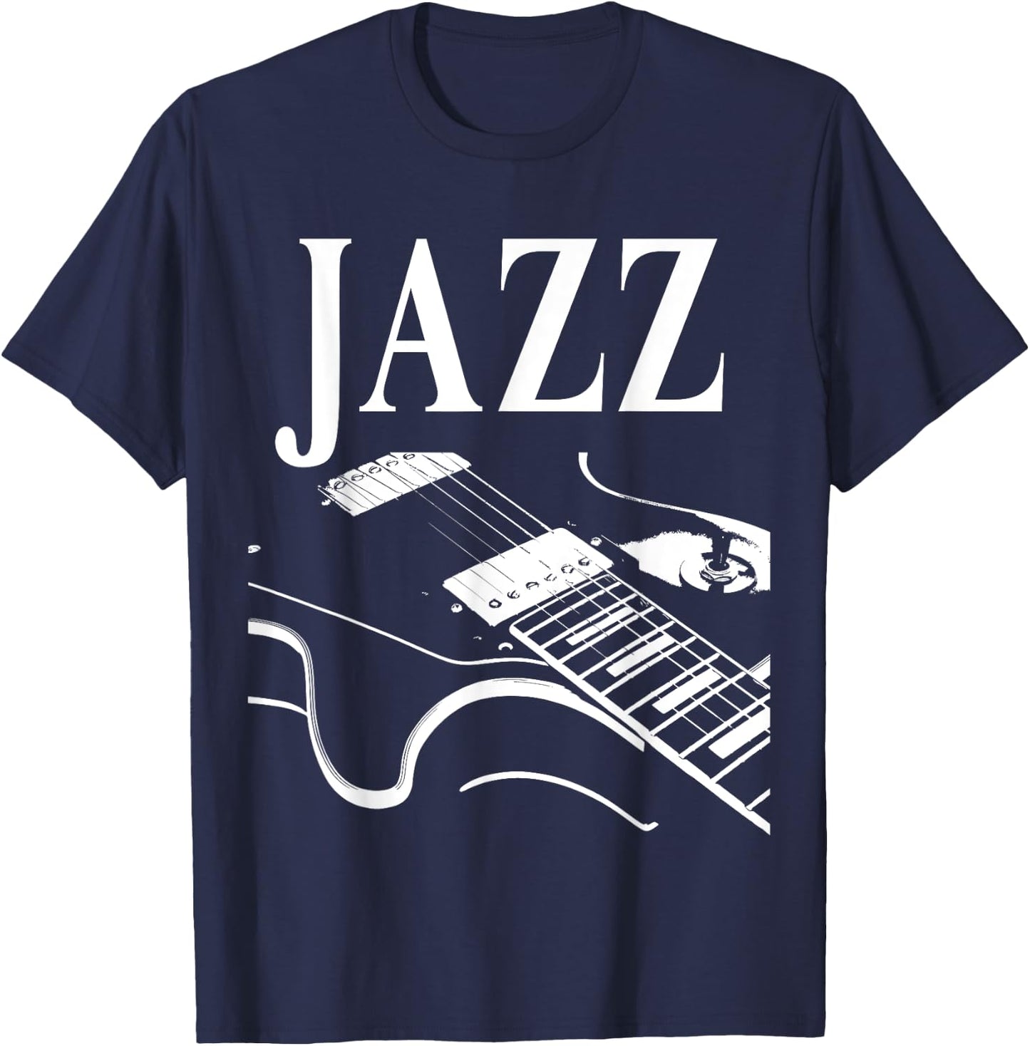 Jazz & Guitar T-Shirt - T-Shirt | Navy