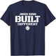 Built Different Jarren Duran Boston Baseball MLBPA T-Shirt - T-Shirt | Navy
