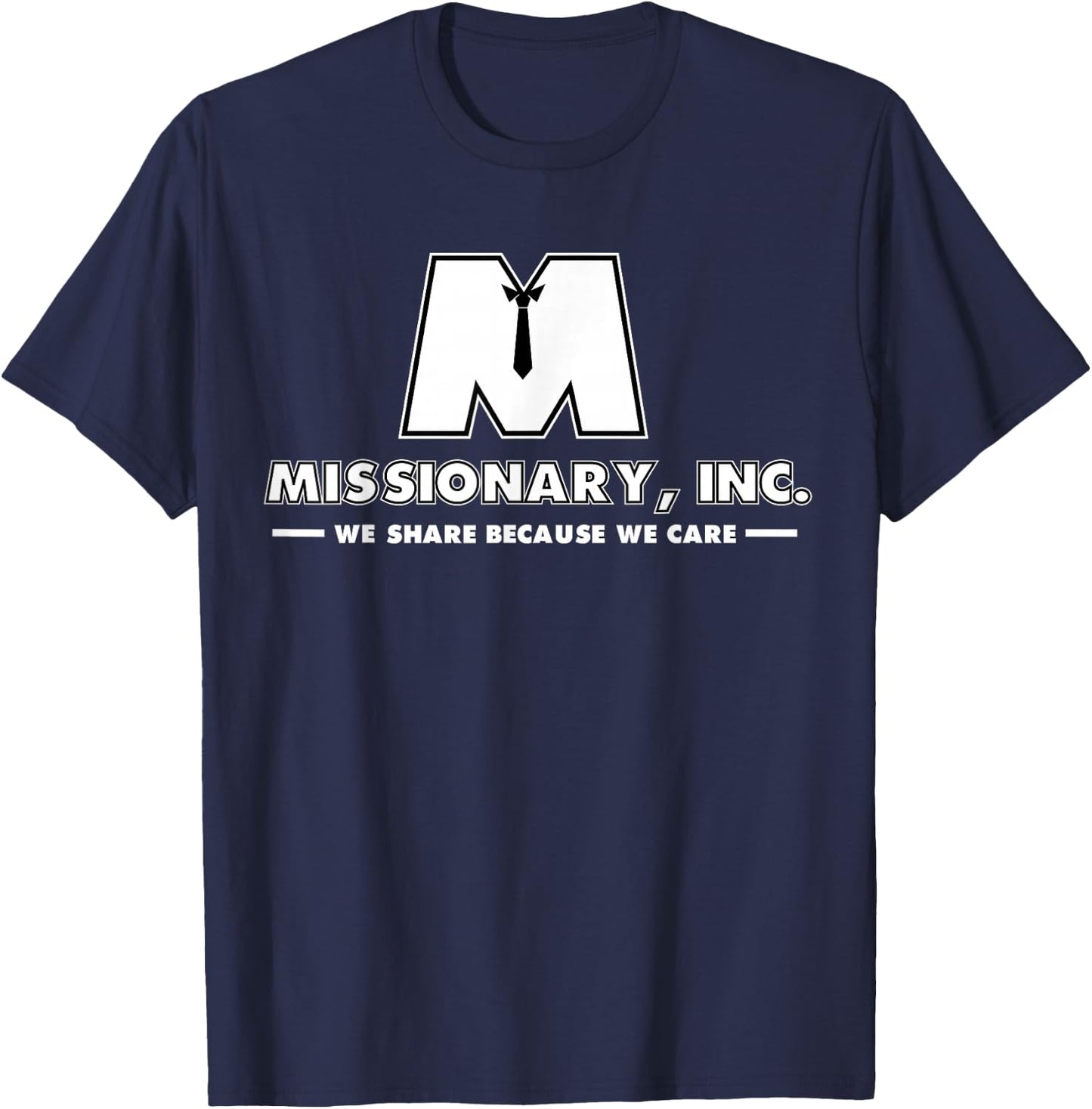 Funny Mormon Missionary Inc T-Shirt - T-Shirt | Navy