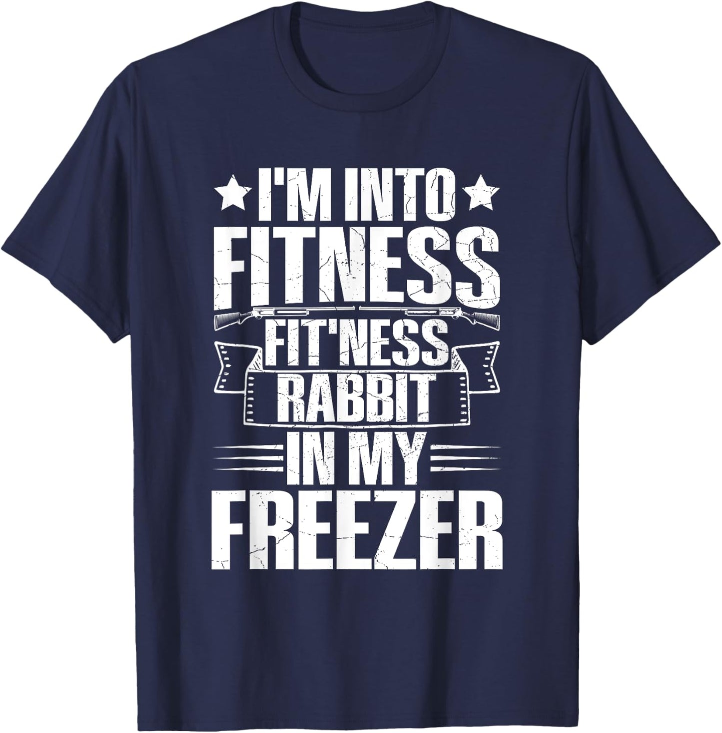 Rabbit Hunting Gear Quote for a Rabbit hunter T-Shirt - T-Shirt | Navy