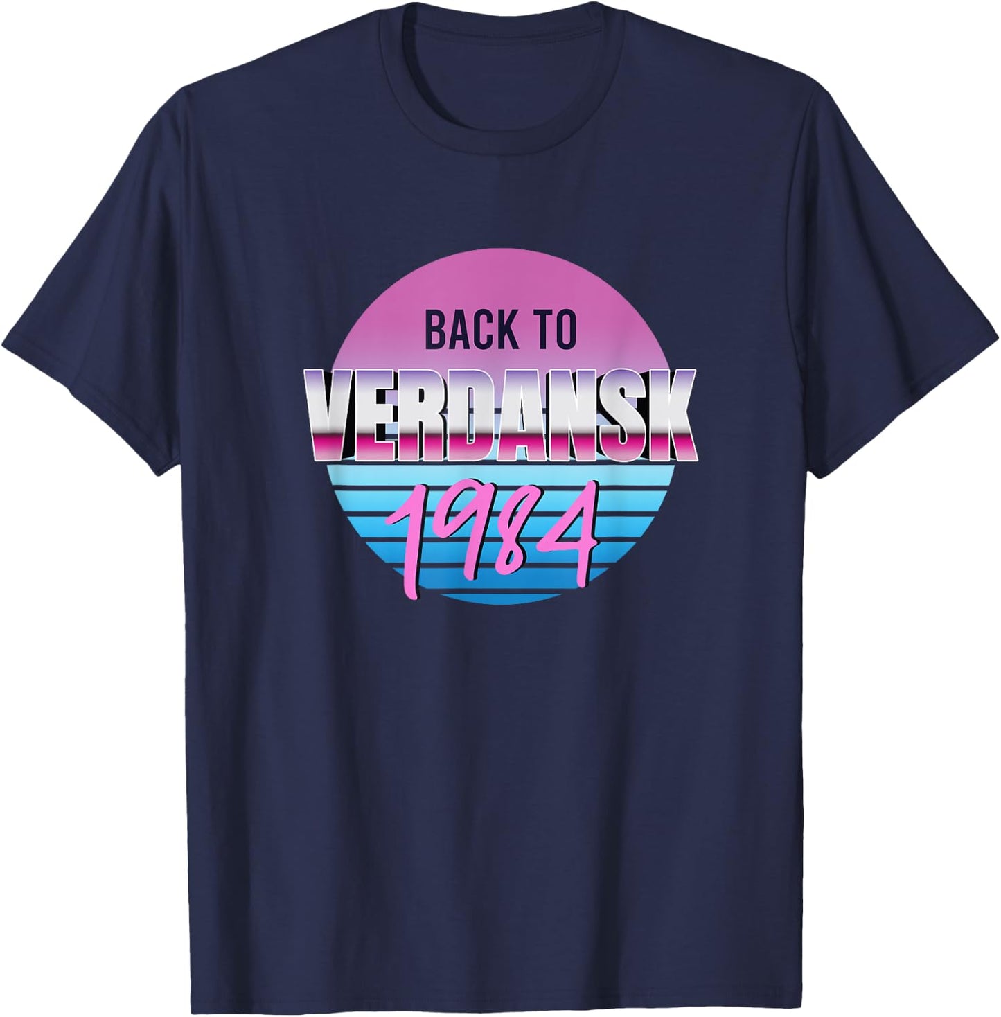 Back to Verdansk 1984 - CoD Gaming Gulag Warzone Verdansk T-Shirt - T-Shirt | Navy