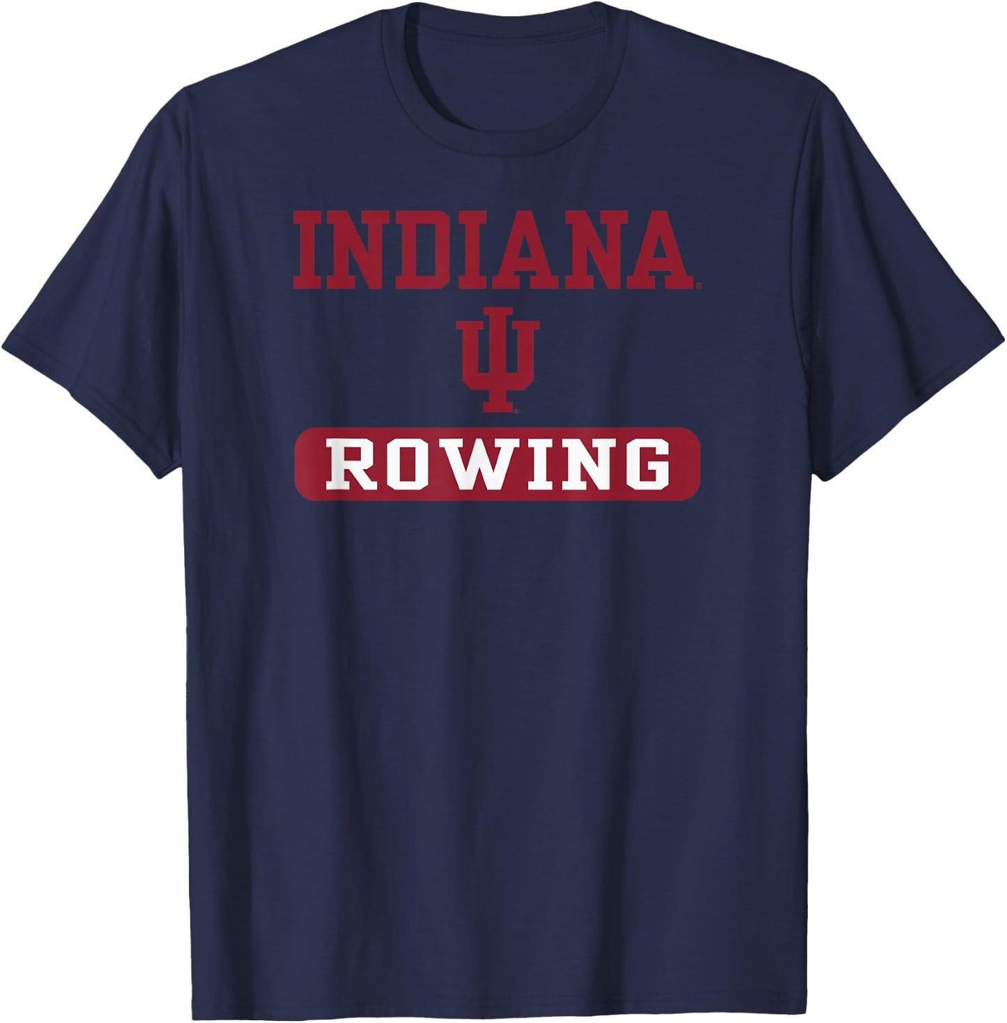 Indiana Hoosiers Rowing Officially Licensed T-Shirt - T-Shirt | Navy