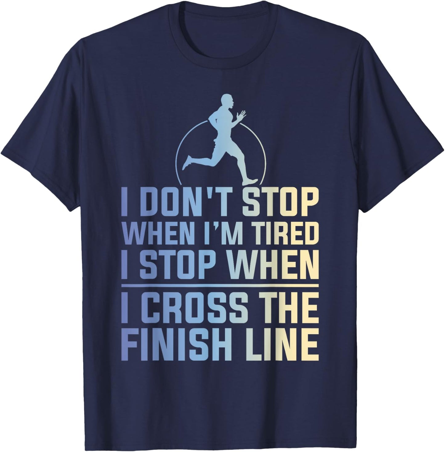 XC Running Cross Country T-Shirt - T-Shirt | Navy