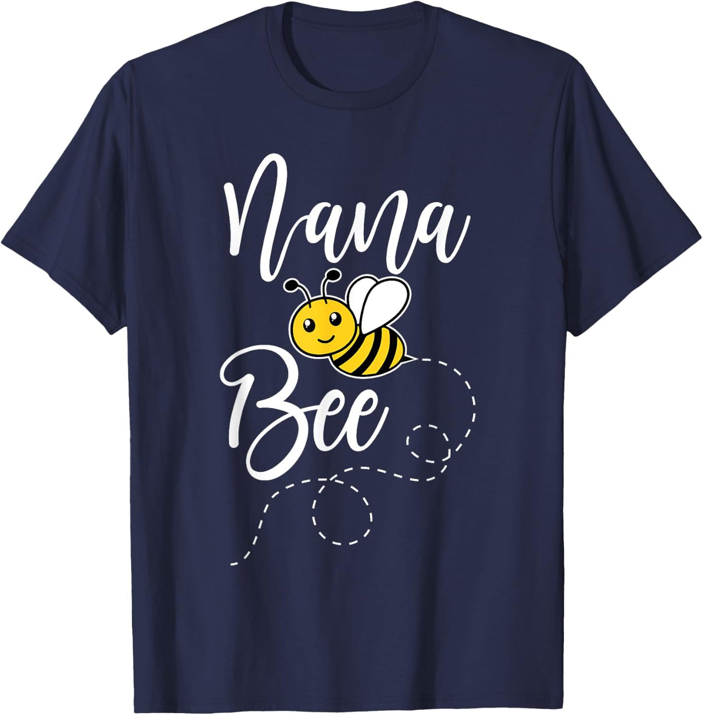 Nana Of The Bee Day Girl Hive Family Matching Birthday Sweet T-Shirt - T-Shirt | Navy