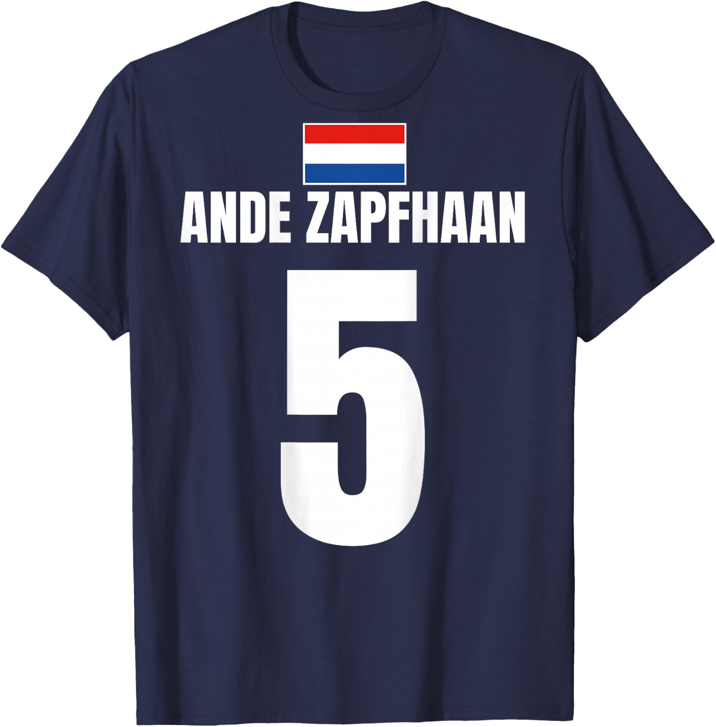 Partnerlook Holland Sauf Trikot Mallorca Vatertag Mannschaft T-Shirt - T-Shirt | Navy