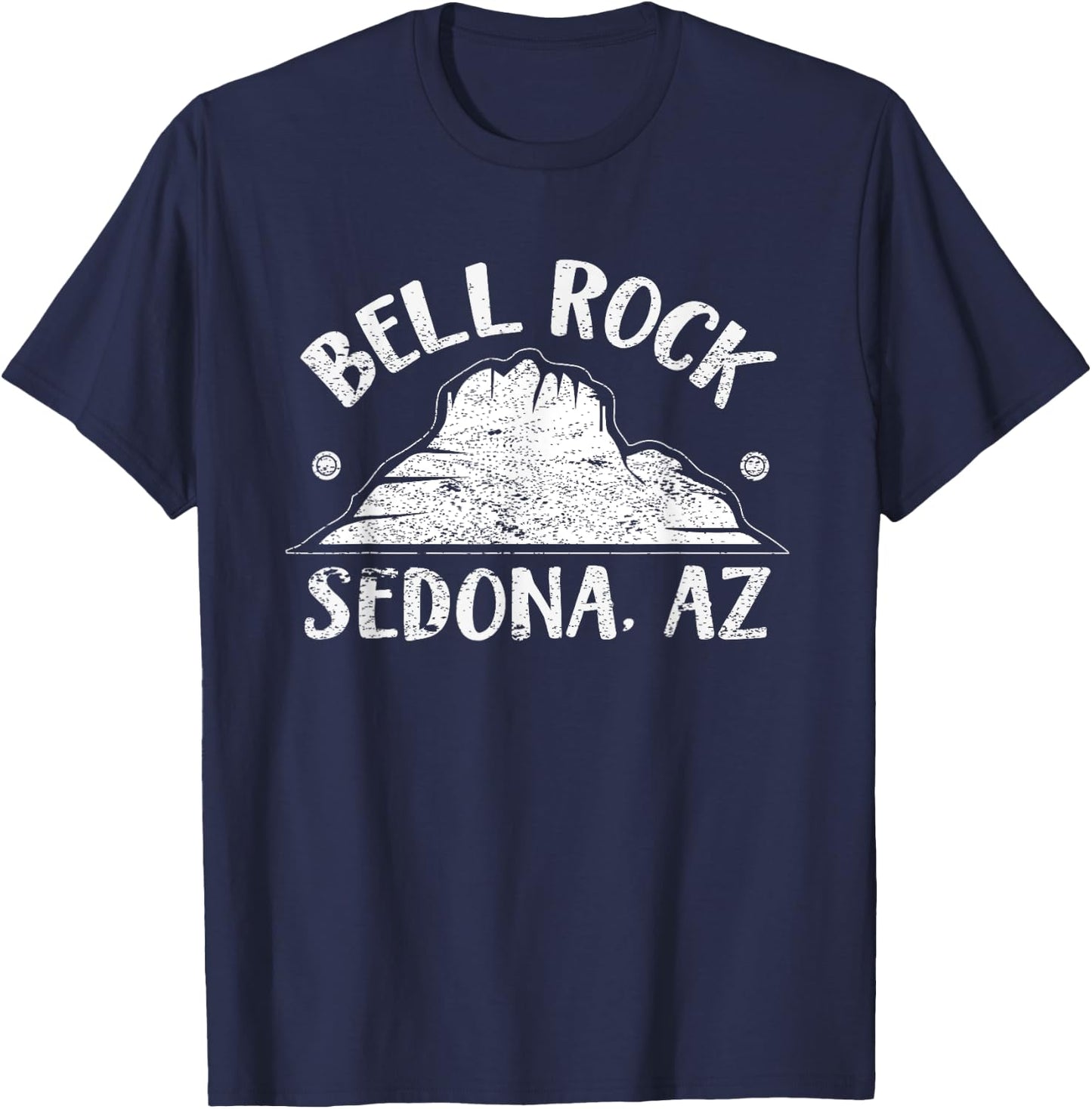 BELL ROCK SEDONA Arizona Vortex Red Rock Country Hiking T-Shirt - T-Shirt | Navy