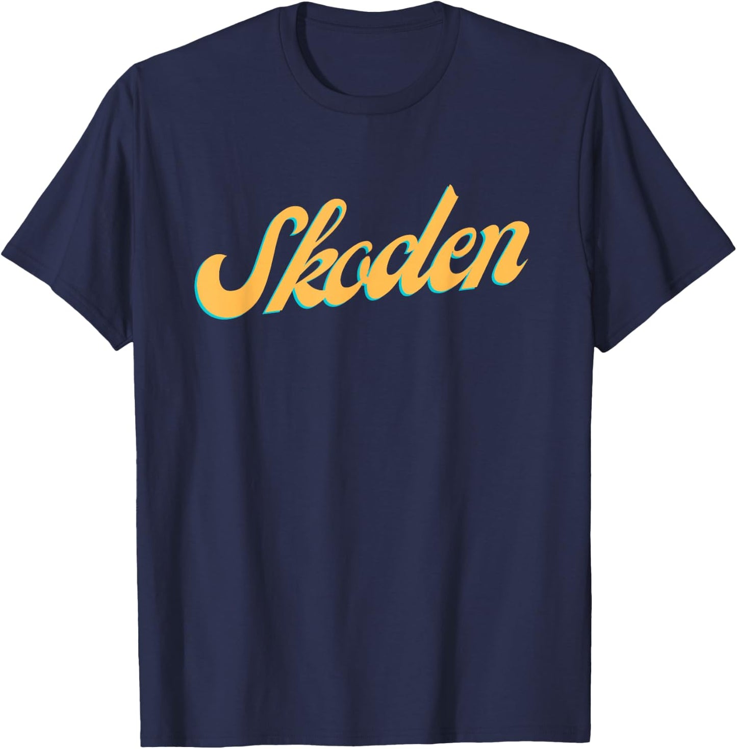 Retro Skoden T-Shirt - T-Shirt | Navy