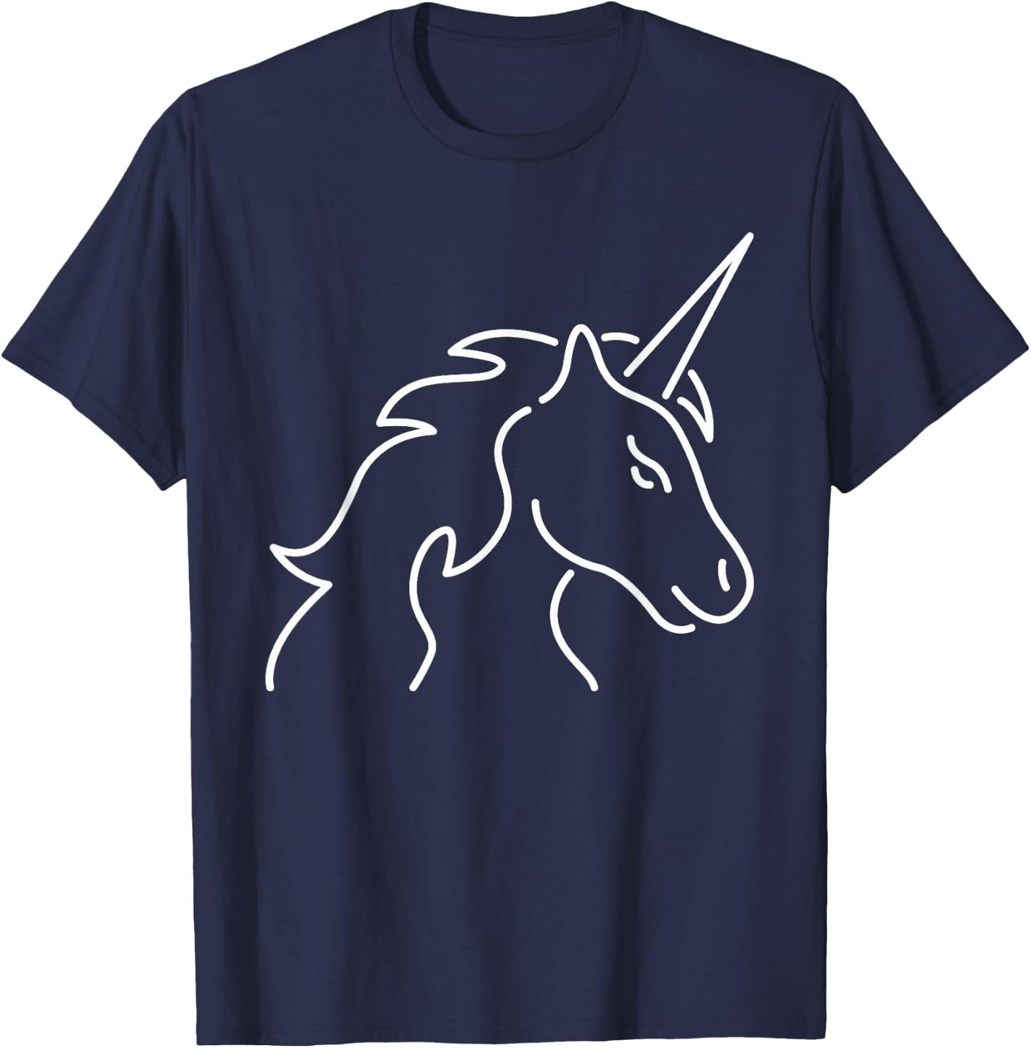 Unique Unicorn T-Shirt - T-Shirt | Navy