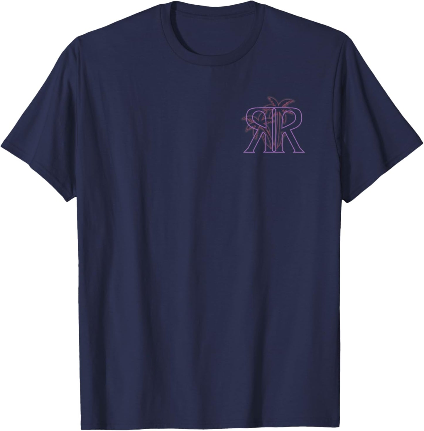 Romeo Santos & Prince Royce BLTN 2026 Tour Photo Newark T-Shirt - T-Shirt | Navy