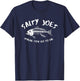 Salty Joe's Where Fish Go To Die Surf Shop Graphic T-Shirt - T-Shirt | Navy