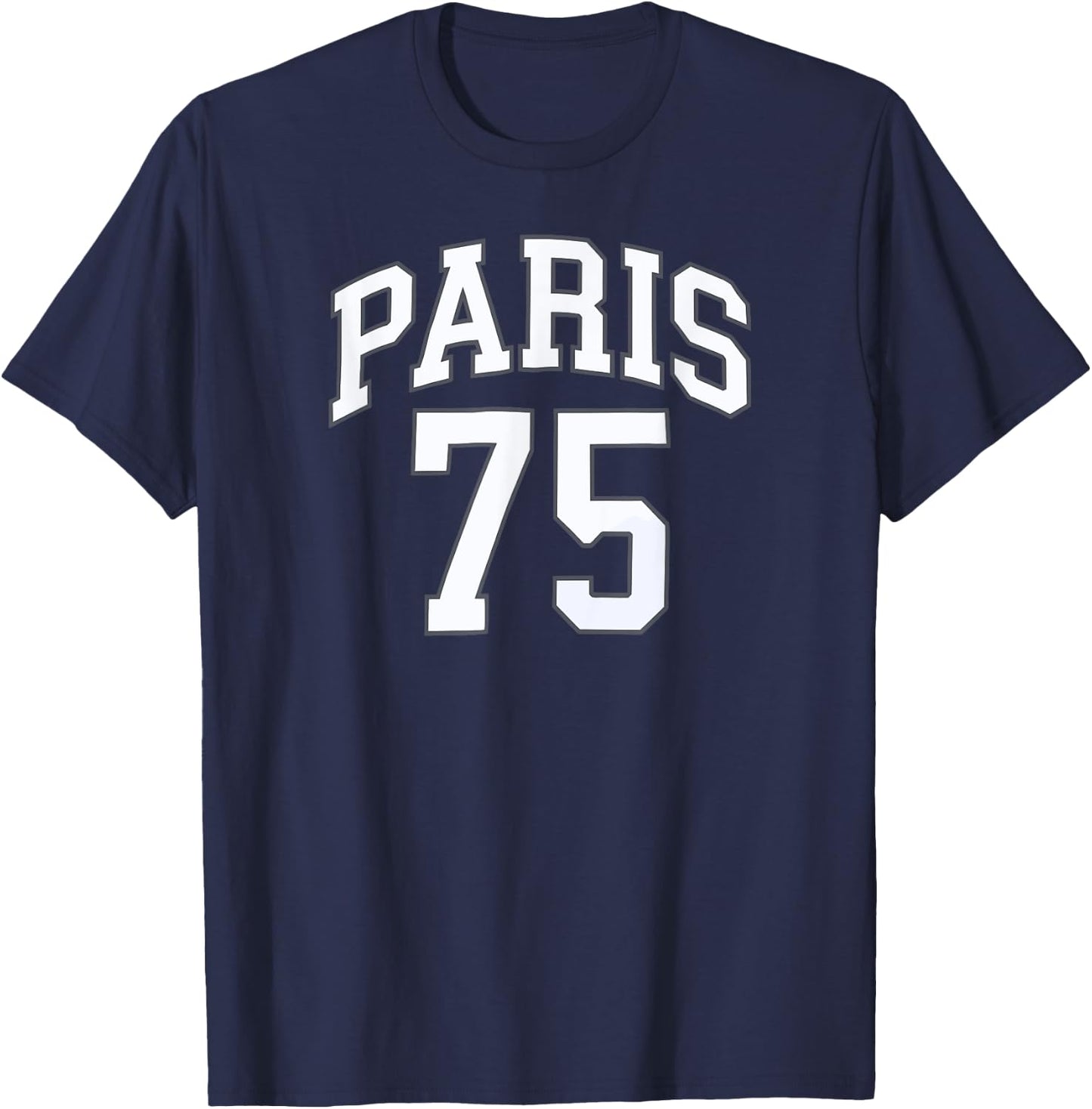 Paris 75 T-Shirt - T-Shirt | Navy