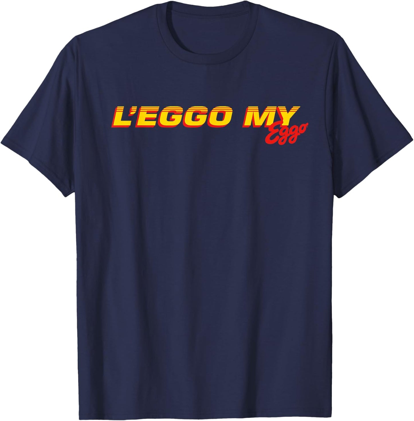 Eggo Waffle Throwback Leggo My Eggo T-Shirt - T-Shirt | Navy