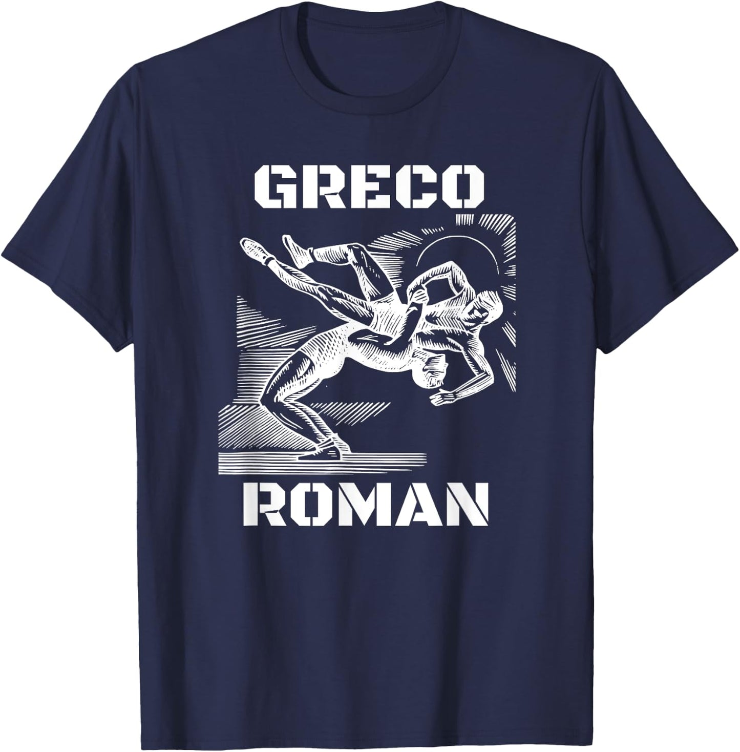 Greco Roman Wrestling USA T-Shirt - T-Shirt | Navy
