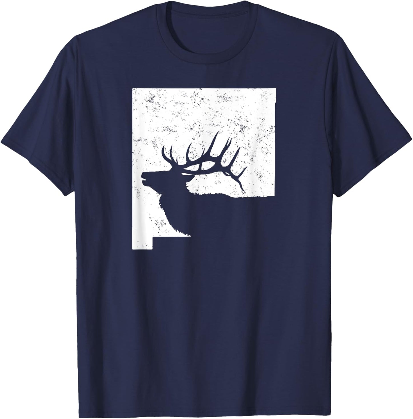 New Mexico Elk Hunting Shirt T-Shirt - T-Shirt | Navy
