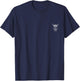 Highland Cow Minimalism , black T-Shirt - T-Shirt | Navy