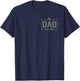 Dad Est. 2024 Dad 2024 Logo New Dad Fathers Day T-Shirt - T-Shirt | Navy