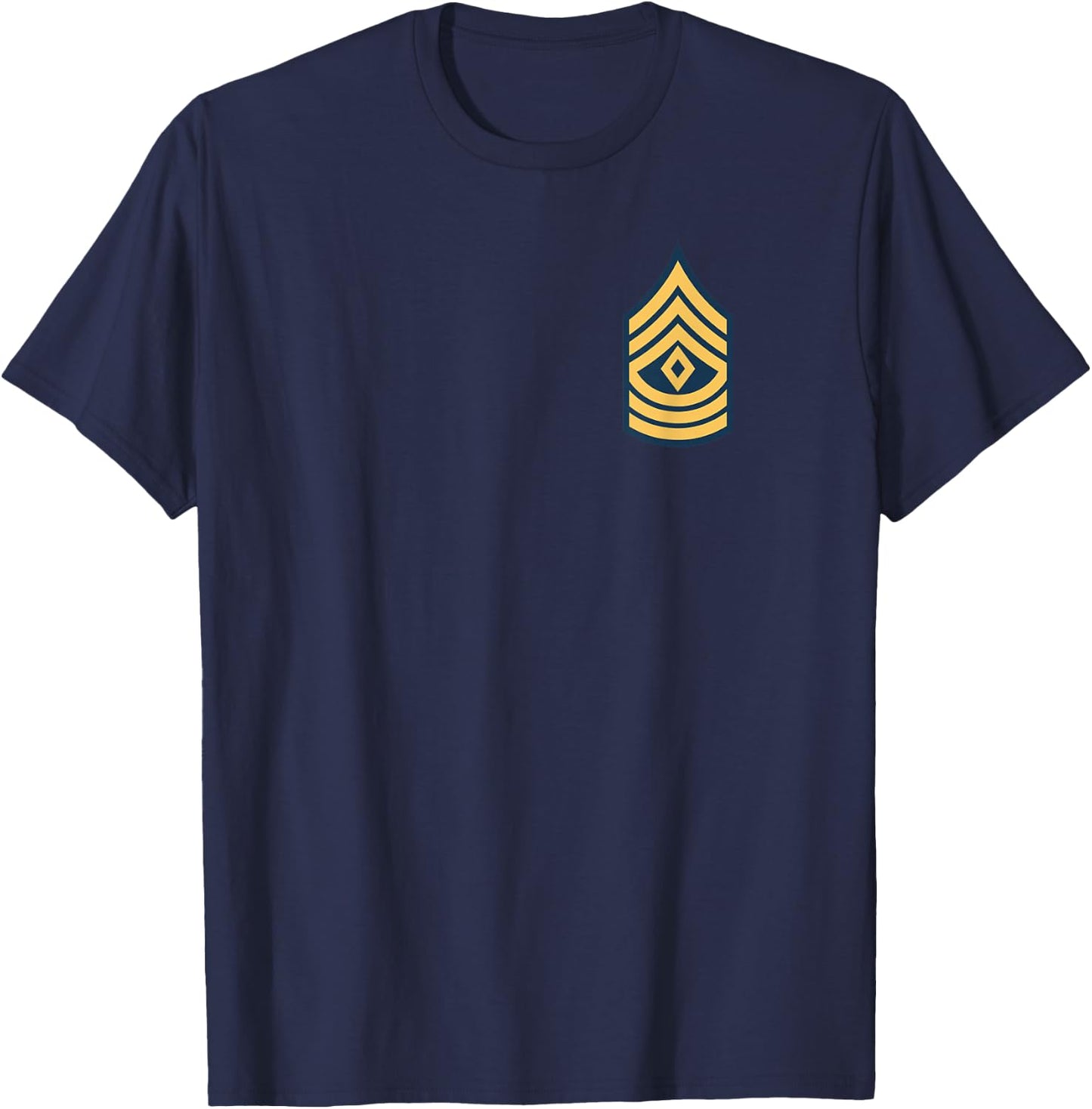 US Army Rank - First Sergeant (E-8) - 1SG T-Shirt - T-Shirt | Navy