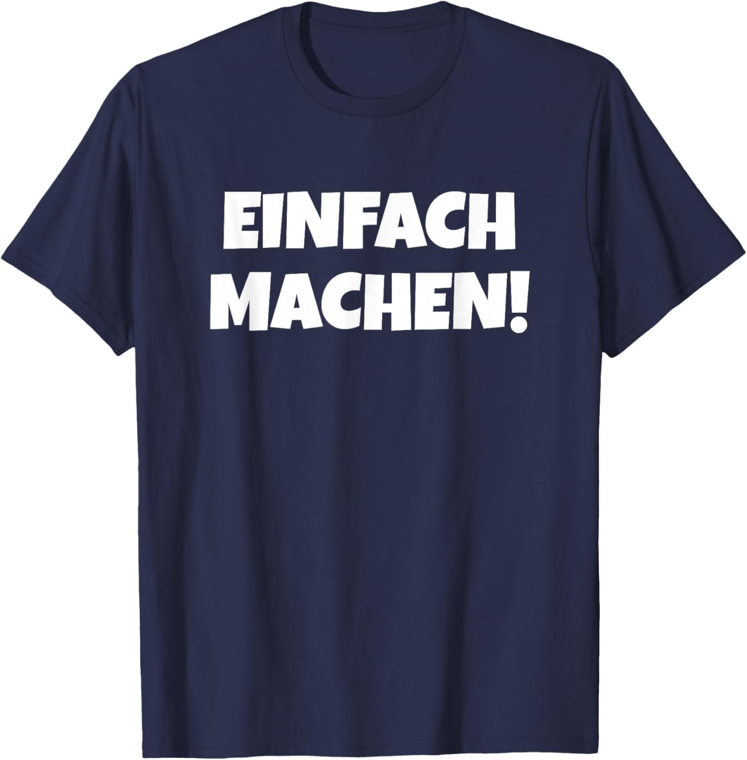 Easy Make Funny , black T-Shirt - T-Shirt | Navy