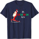 Pi La La La La Tes Pilates Christmas Song Jingle Bell T-Shirt - T-Shirt | Navy