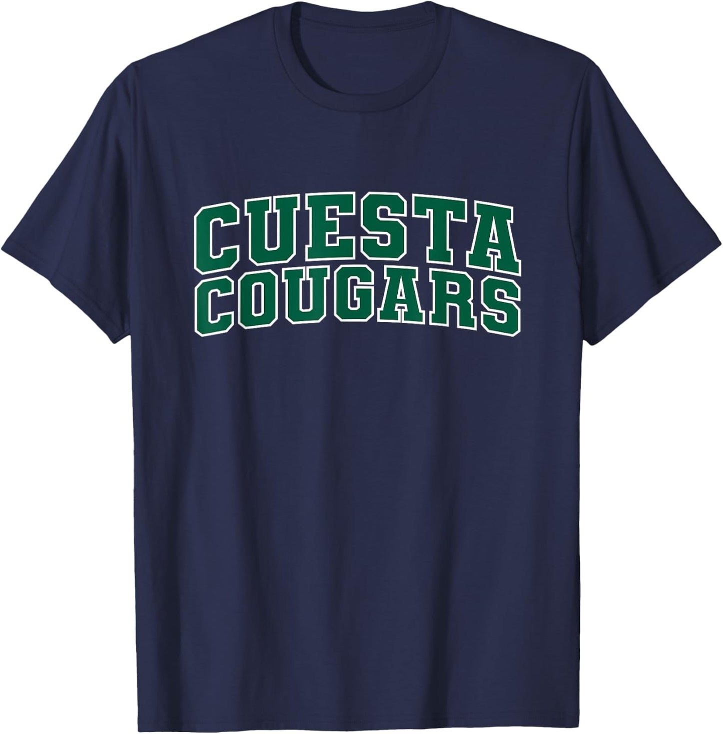 Cuesta College Apparel Sports Fan T-Shirt - T-Shirt | Navy