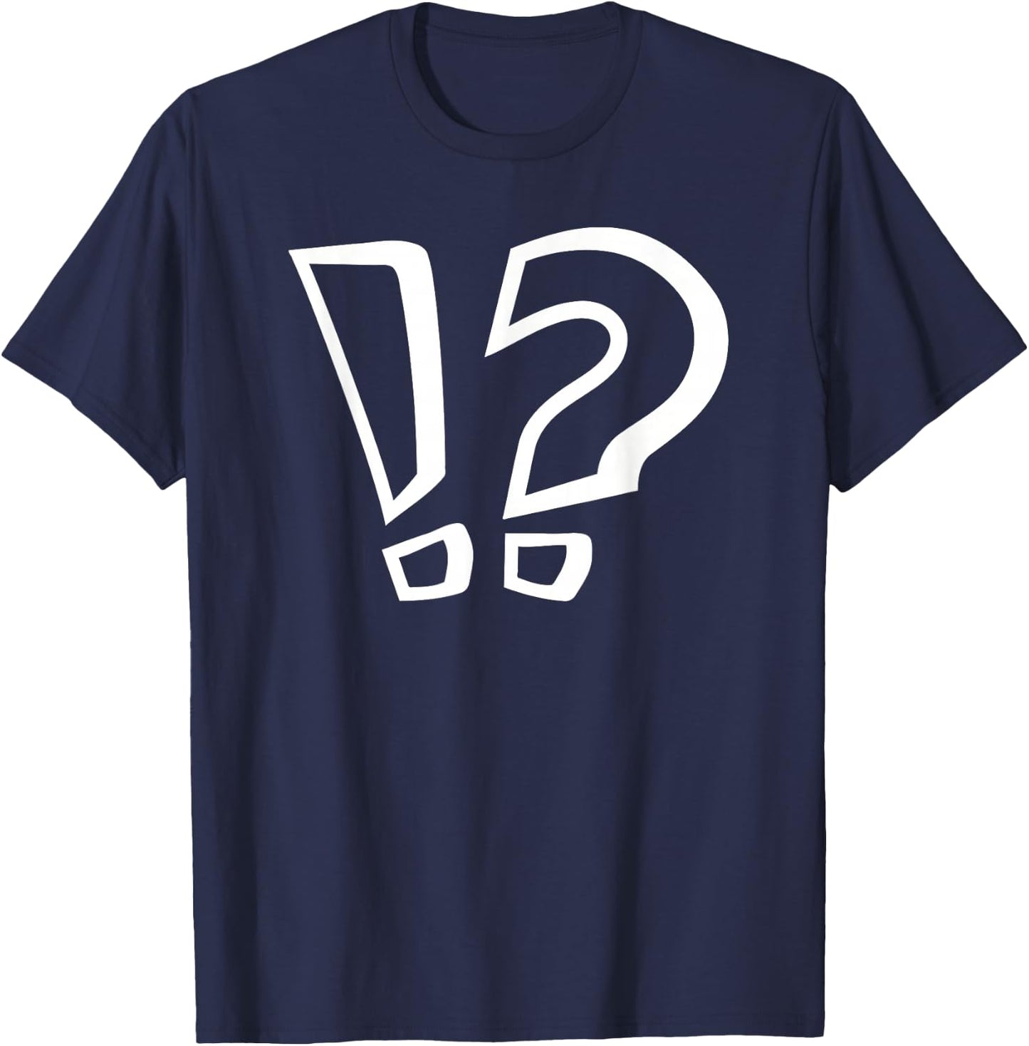 Question mark exclamation point T-Shirt - T-Shirt | Navy