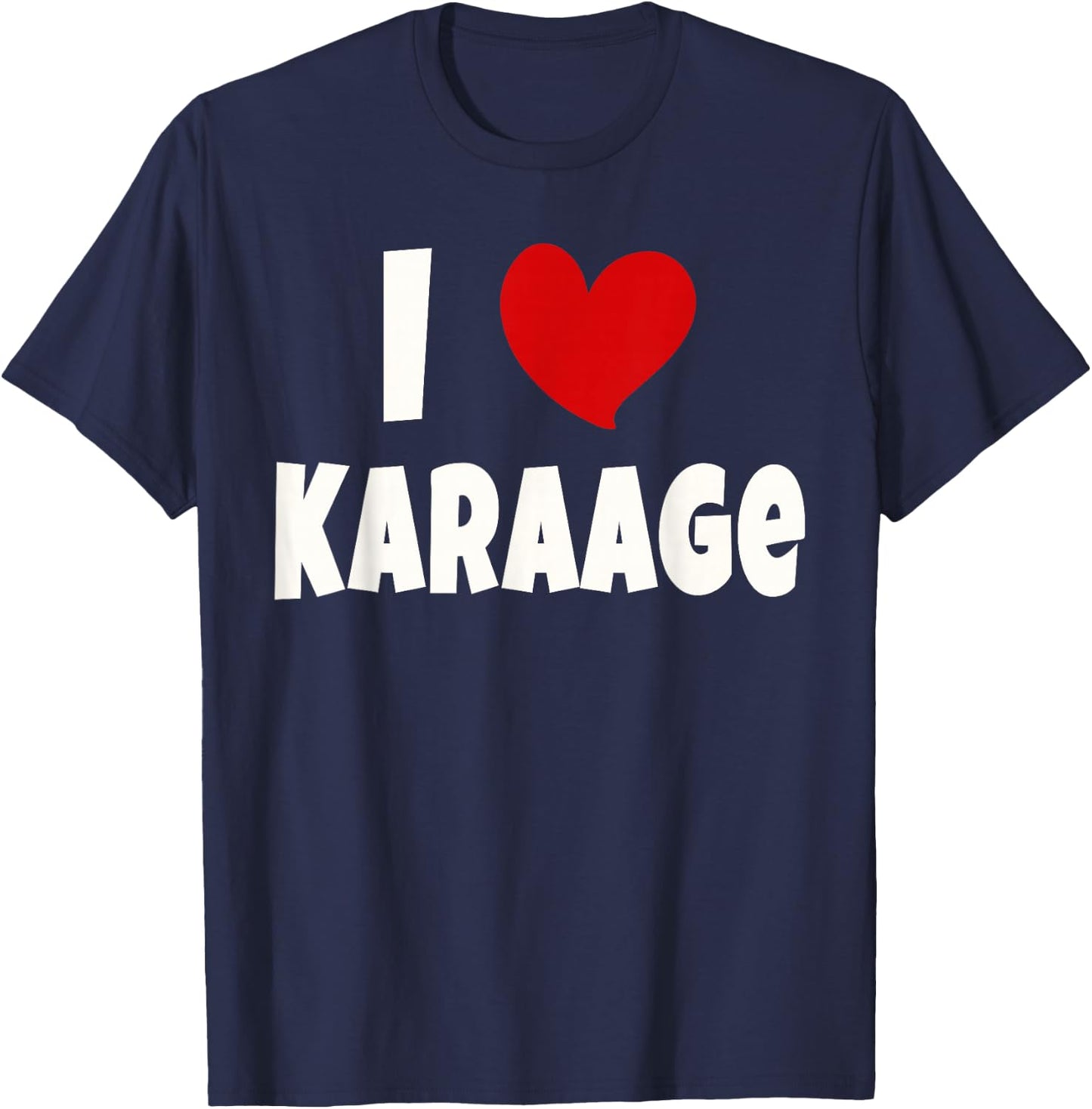 Karaage Japonais Amoureux Japon I Love Karaage T-Shirt - T-Shirt | Navy