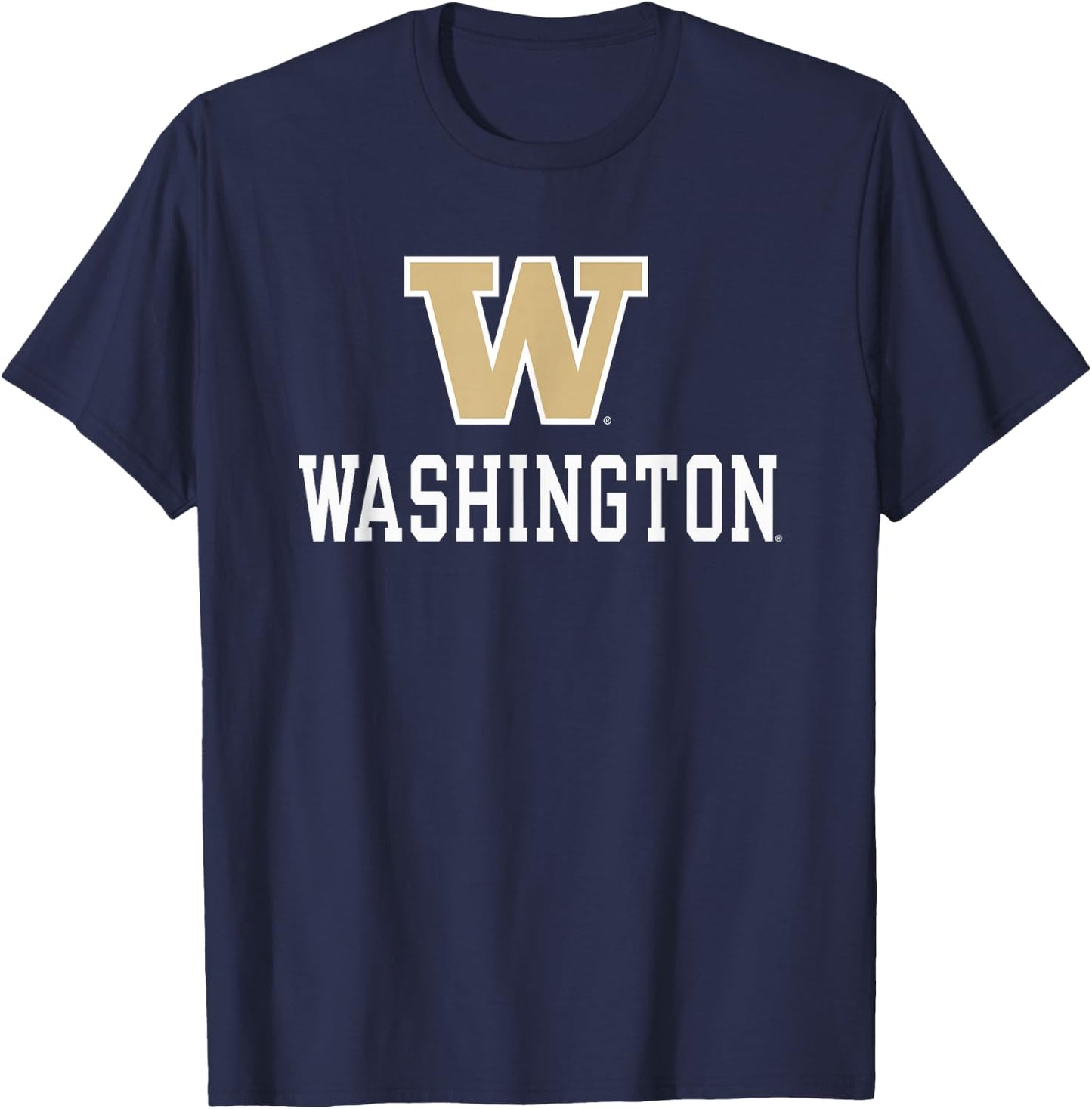 Washington Huskies Sportsmanship Purple Officially Licensed T-Shirt - T-Shirt | Navy