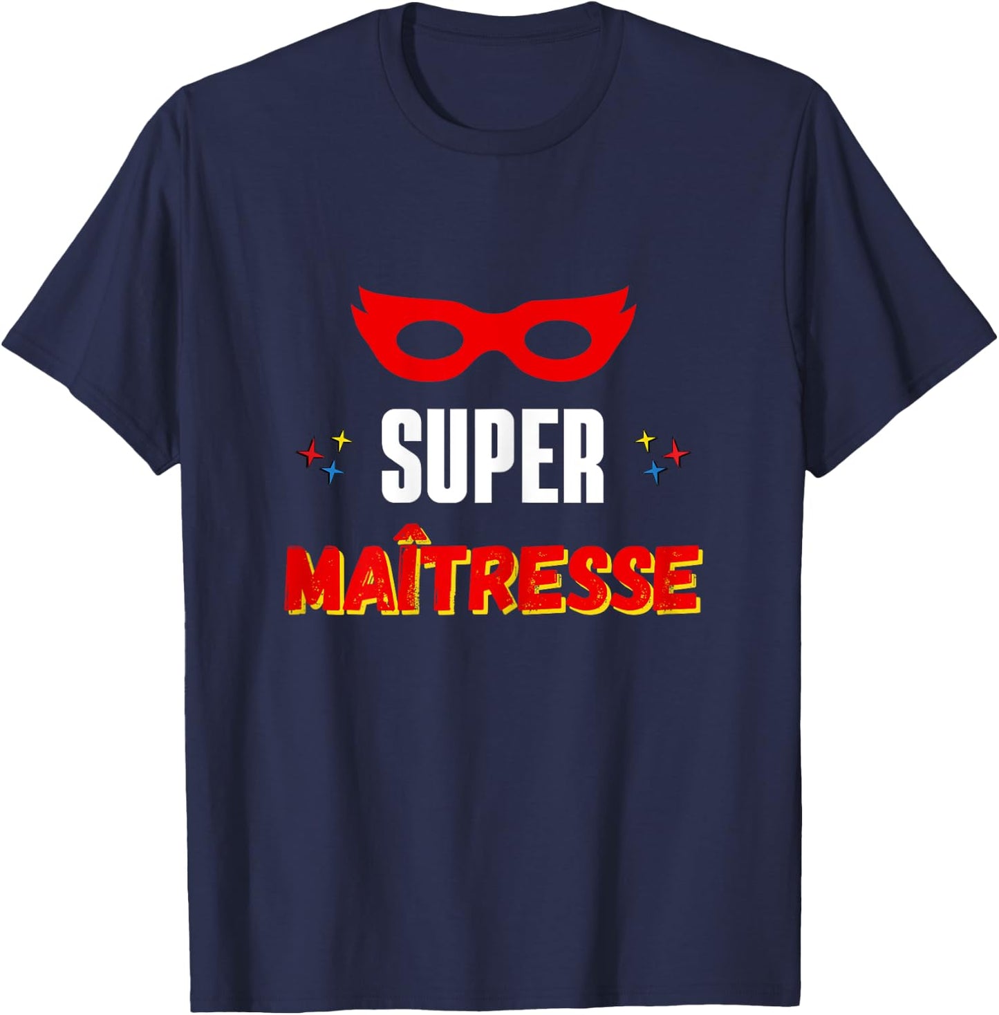 Super Mistress , Black, Female X-Small T-Shirt - T-Shirt | Navy