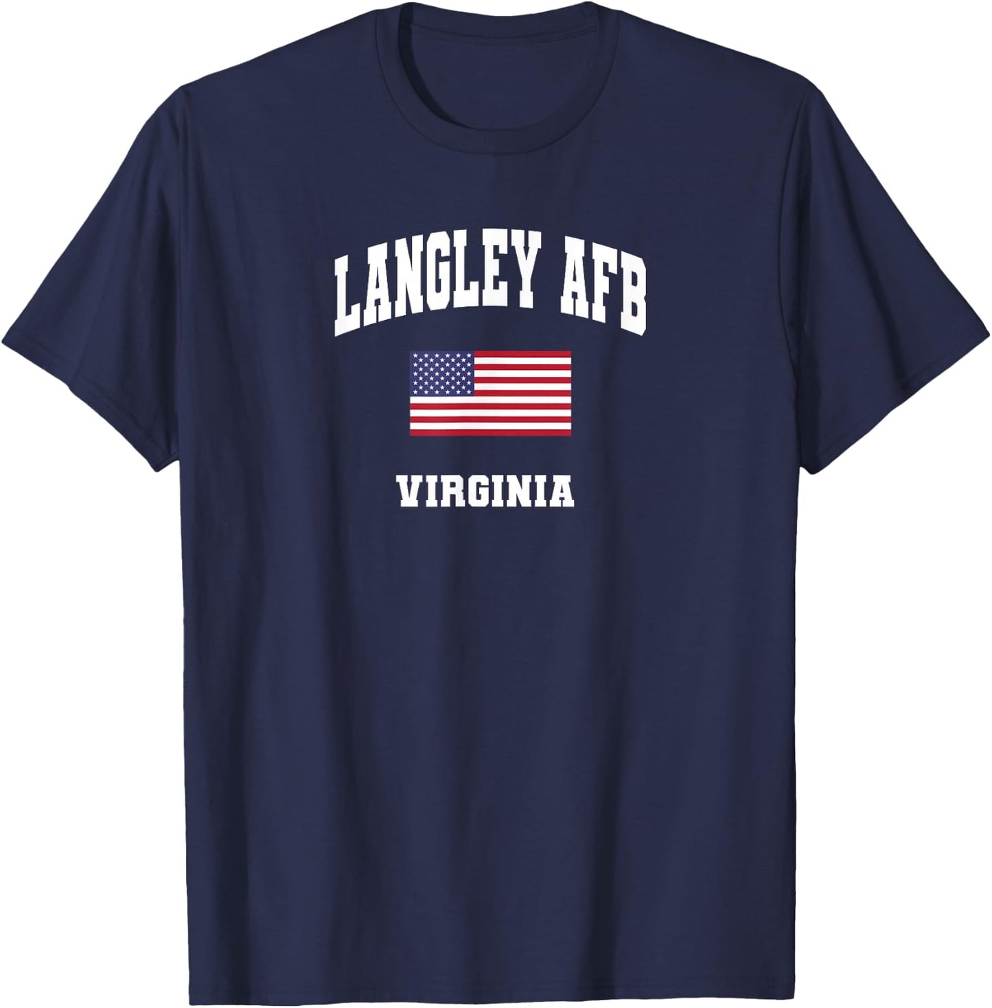 Langley AFB T-Shirt - T-Shirt | Navy