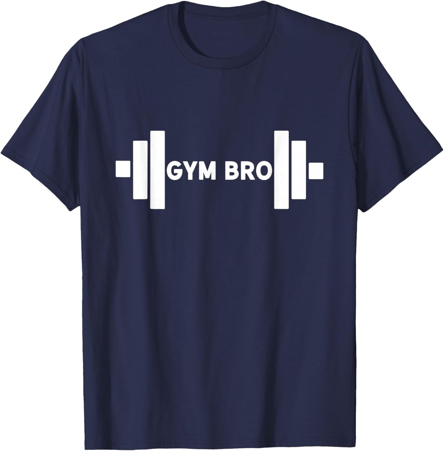 GYM BRO Gym Rat Workout Gains Heavy Lifting Muscle Build T-Shirt - T-Shirt | Navy