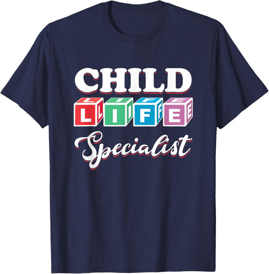 Pediatric Doctor Nurse Pediatrician Children's Life Specialist T-Shirt - T-Shirt | Navy
