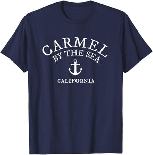Carmel By The Sea California , CA Sea Town Shirt T-Shirt - T-Shirt | Navy