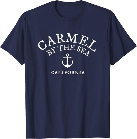 Carmel By The Sea California , CA Sea Town Shirt T-Shirt - T-Shirt | Navy