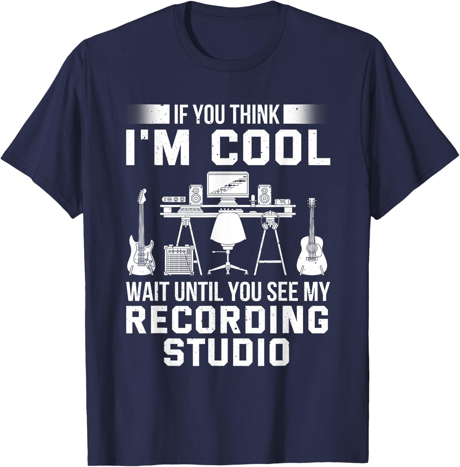Music producer T-Shirt - T-Shirt | Navy